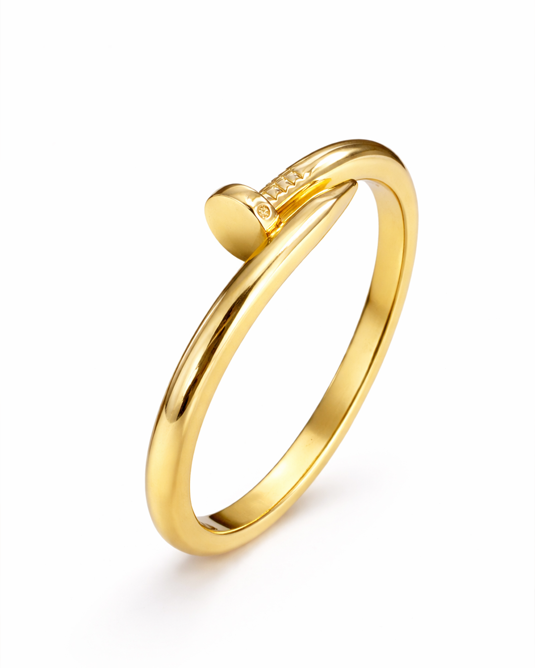 ✨ Bracelete modelo prego largo em Ouro 18k